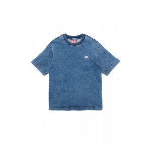 Tričko diesel tbiggor-ne-over jjj t-shirt modrá 16y