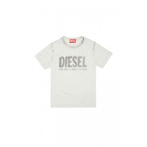 Tričko diesel tdiegore6 t-shirt šedá 12y