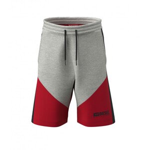 Šortky diesel lpaul short over short pants červená 10y