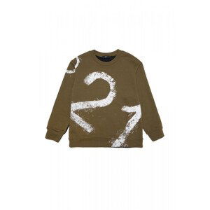 Mikina no21 over sweat-shirt oranžová 12y