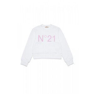 Mikina no21 sweat-shirt bílá 4y