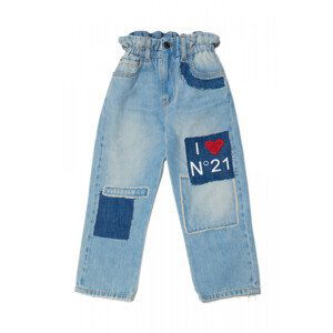 Džíny no21 trousers modrá 12y