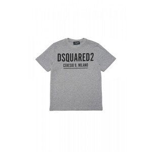 Tričko dsquared  relax t-shirt šedá 12y