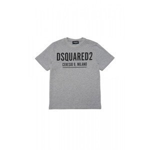 Tričko dsquared  relax t-shirt šedá 14y