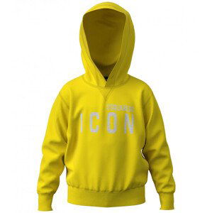 Mikina dsquared  cool fit-icon sweat-shirt žlutá 10y