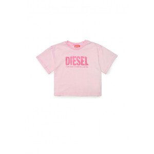 Tričko diesel toilfy t-shirt růžová 14y
