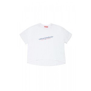 Tričko diesel texvalind t-shirt bílá 12y
