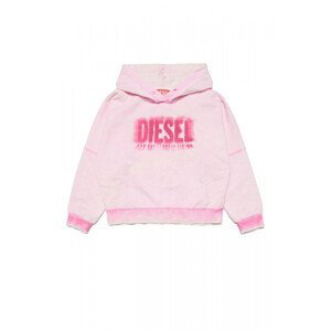 Mikina diesel squingy sweat-shirt růžová 12y