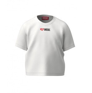Tričko diesel ltcrid t-shirts bílá 4y