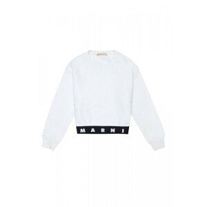 Mikina marni sweat-shirt bílá 6y