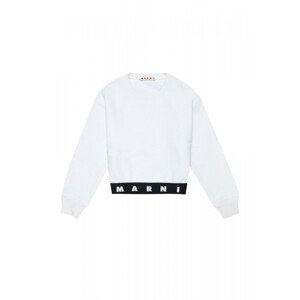 Mikina marni sweat-shirt bílá 8y