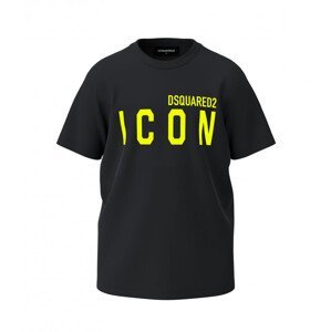 Tričko dsquared  relax icon t-shirt černá 12y