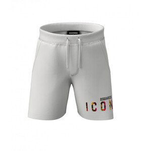 Šortky dsquared  icon shorts bílá 16y