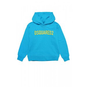 Mikina dsquared  slouch fit-eco sweat-shirt červená 12y