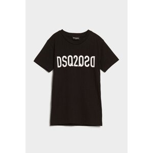 Tričko dsquared  cool fit t-shirt černá 10y