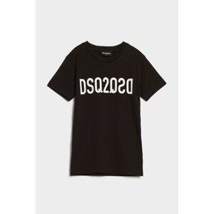 Tričko dsquared  cool fit t-shirt černá 12y