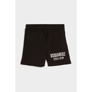 Šortky dsquared  shorts černá 4y