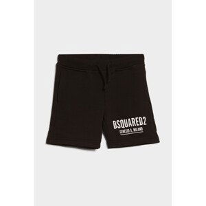 Šortky dsquared  shorts černá 6y