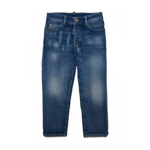 Džíny dsquared  boston jean trousers modrá 10y