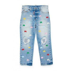 Džíny dsquared  boston jean trousers modrá 10y