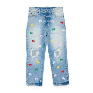 Džíny dsquared  boston jean trousers modrá 16y