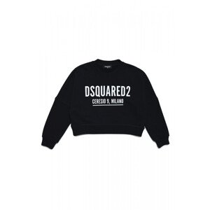 Mikina dsquared  over sweat-shirt černá 16y