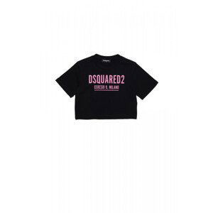 Tričko dsquared  t-shirt černá 4y