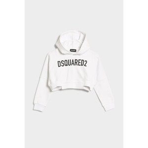 Mikina dsquared  over sweat-shirt bílá 6y