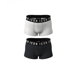 Spodní prádlo dsquared  bi-pack-icon und short bílá 6y