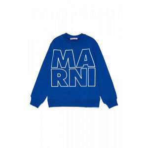 Mikina marni sweat-shirt modrá 6y
