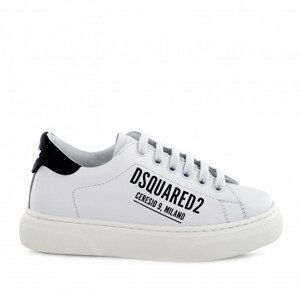 Tenisky dsquared2 ceresio 9 sneakers logo print bílá 34