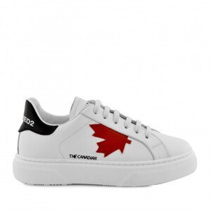 Tenisky dsquared2 the canadian sneakers brand logo bílá 34