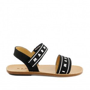 Sandále marni logo tape sandals černá 40