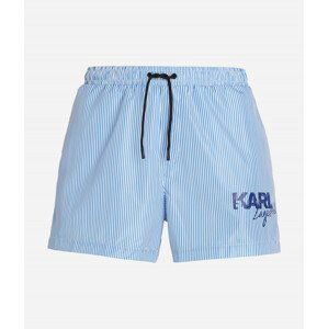 Plavky karl lagerfeld fun short boardshorts bílá s