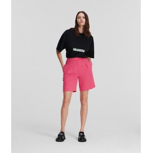 Šortky karl lagerfeld tailored shorts růžová 42