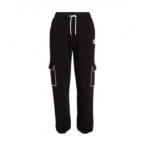 Tepláky karl lagerfeld ikonik 2.0 cargo sweatpants černá xs