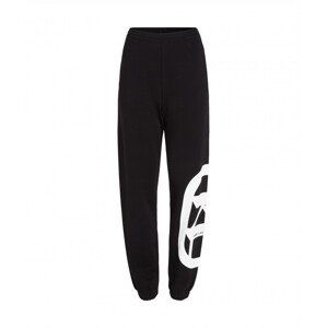 Tepláky karl lagerfeld kl logo sweatpants černá s