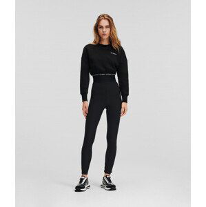 Legíny karl lagerfeld jersey punto leggings černá s