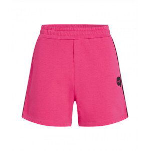 Šortky karl lagerfeld ikonik 2.0 shorts růžová s