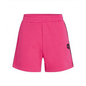 Šortky karl lagerfeld ikonik 2.0 shorts růžová xl