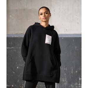 Mikina karl lagerfeld karl series hoodie černá m