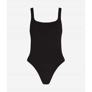 Plavky karl lagerfeld karl dna c/o side swimsuit černá l