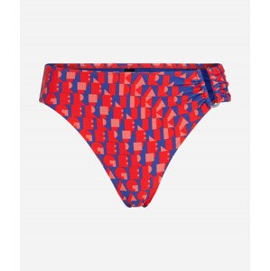 Plavky karl lagerfeld abstract aop u-ring bottoms modrá s