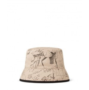 Klobouk karl lagerfeld k/archive reversible bucket hnědá none