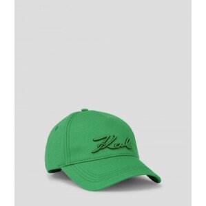 Kšiltovka karl lagerfeld k/signature cap patch zelená none