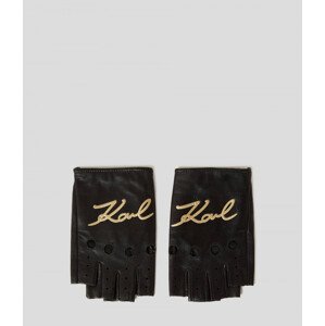 Rukavice karl lagerfeld k/signature rocky glove černá s