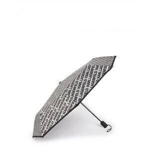 Deštník karl lagerfeld k/essential silver sm umbrella černá none