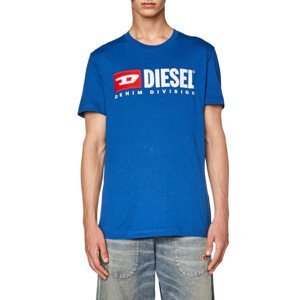 Tričko diesel t-diegor-div t-shirt modrá m