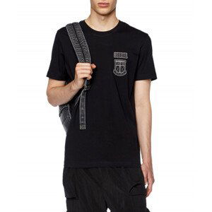 Tričko diesel t-diegor-k67 t-shirt černá xxxl