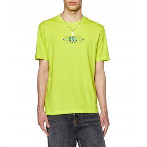 Tričko diesel t-just-k5 t-shirt zelená xl